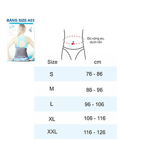 Đai lưng chỉnh hình cột sống United Medicare (A03)