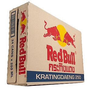 Thùng 24 Lon Nước Tăng Lực Red Bull (250ml x24 Lon)