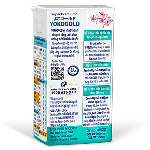 Thùng 48 hộp sữa YOKOGOLD pha sẵn 110ml