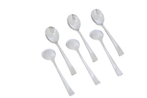Bộ 6 Muỗng Thìa Inox 304 18/10 Bouscoe  - Stainless Steel Soup Spoons 6pcs