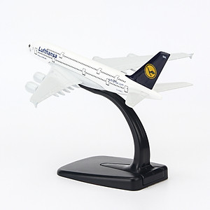 Mô Hình Máy Bay A380 LUFTHANSA EVERFLY 16CM