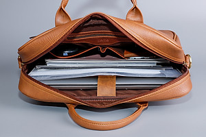 Cặp công sở Trita ( Thời trang nam vừa laptop 14.6 inch - Cặp da TCA1 )