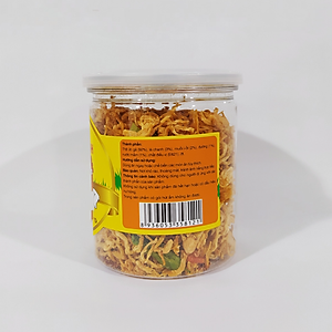 Gà sấy lá chanh Chà Chà - Thảo Nguyên Phát hũ 100g