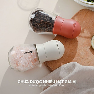 Lọ xay tiêu Elmich EL 8420W - Hàng Chính Hãng