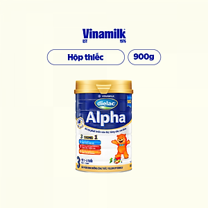 Sữa Bột Vinamilk Dielac Alpha 3 - Hộp Thiếc 900g