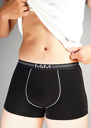 Combo 3 quần sịp đùi nam Cao Cấp Boxer MRM FASHION cùng màu