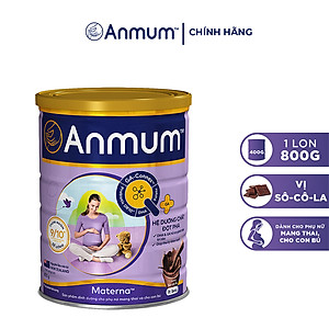 Sữa Bột Dành Cho Mẹ Bầu Anmum Materna Hương Chocolate 800g