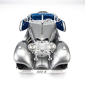 Mô Hình Xe Mercedes-Benz 500K TYP Special Roadster Grey 1:18 Maisto