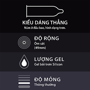 Bao cao su Durex Kingtex 12 bao