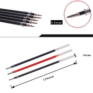 Combo 30 ruột bút mực nước gel học sinh sinh viên