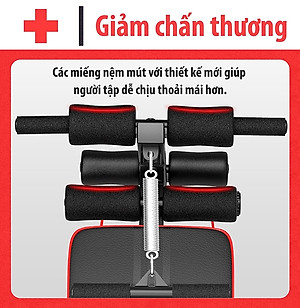 Ghế tập bụng cong có chốt gập SIT UP model 119 mới BG (hàng nhập khẩu)