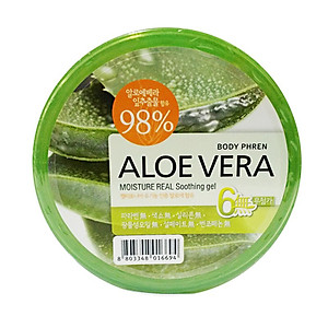 [Tặng móc khoá] Dưỡng da Aloe Natura Moisture Real Soothing Hàn Quốc 500g