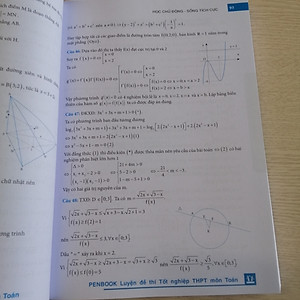 PENBOOK - Luyện đề thi Tốt nghiệp THPT Môn Toán - 2021