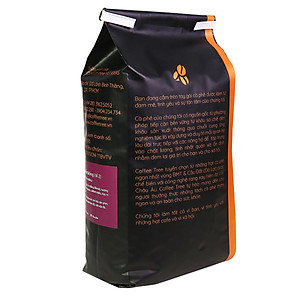Cà phê hạt 100% nguyên chất truyền thống số 2 Coffee Tree 1kg đậm đà, thơm ngon, gu vừa