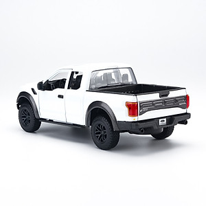 Mô Hình Xe Ford Raptor F-150 Special 2017 White 1:24 Maisto MH-31266