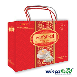 Yến Sào cao cấp win'snest Tổ Yến Chưng Sẵn Không Đường 20% (6 Lọ/Hộp) thích hợp cho mọi đối tượng đặc biệt là người ăn kiêng và tiểu đường. 
