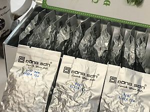 Hộp Quà Trà - Hộp Trà Chào Xuân - 10 loại trà hút chân không x 15g/ gói - Đông Sơn
