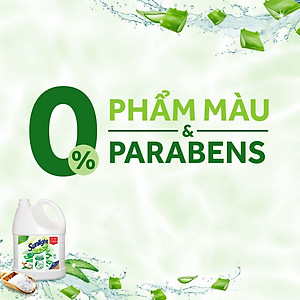 Nước Rửa Chén Bát Sunlight Thiên Nhiên Muối Khoáng & Lô Hội 3.6kg