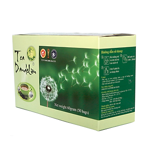 Trà Bồ Công Anh P&K - mát gan, giải độc, ngừa ung thư (50 túi lọc)