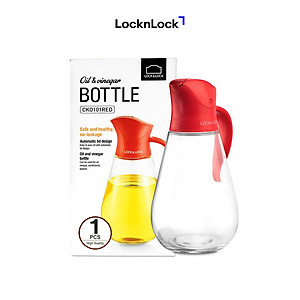 Bình Đựng Dầu Với Nắp Mở Tự Động Lock&Lock CKO101BLK (550ml)