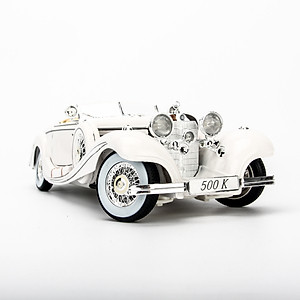 Mô Hình Xe Mercedes-Benz 500K TYP Special Roadster White 1:18 Maisto- MH 36055