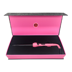 Máy Uốn Màn Hình LCD + Lõi Sứ Phủ Tourmaline PYT Digital Curling Wand Size 25/18mm - Màu Hồng - Nhiệt Hồng Ngoại Xa