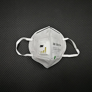Khẩu trang 3M 9501V+ - có thể lọc bụi siêu nhỏ 2.5PM phiên bản nâng cấp dây quai đeo bằng vải thun, không gây đau tai