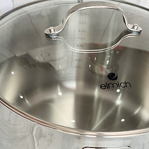 [ELMICH - EL3735] NỒI INOX 304 CAO CẤP 3 LỚP ĐÁY LIỀN TRI-MAX 26CM