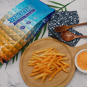 Bột Phô mai lắc Verozyme Malaysia - Cheese Taste Blaster 1kg (Khoai lắc phô mai, bắp phô mai, da heo phô mai, ...)