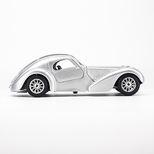 Xe Mô Hình Bugatti Atlantic Silver 1:24 Bburago - MH18-22092