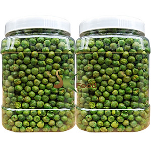 1KG ĐẬU HÀ LAN MUỐI CHẤT LƯỢNG - 2 HŨ NHỰA 500G