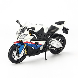 Mô Hình Xe Bmw S1000RR White 1:12 Maisto MH-31101-2