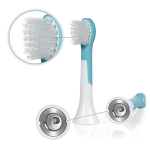 Bộ 4 đầu đánh răng điện trẻ em HX-6034 cho máy Philips Sonicare HX3, HX6, HX7, HX8, HX9, R, FlexCare +, FlexCare, HealthyWhite, HydroClean, EasyClean, DiamondClean