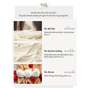 Máy đánh trứng Lock&Lock Hand Mixer EJM501DGRY 250-300W - Hàng chính hãng