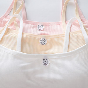 Combo 5 áo lót học sinh tuổi dậy thì cấp 1, 2, 3 - vải cotton tăm mềm mát thoải mái - phù hợp với các bạn nữ dưới 53kg