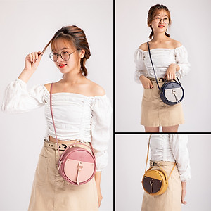 Túi đeo chéo nữ YUUMY YN65 nhiều màu, tiện dụng đi chơi đi làm.