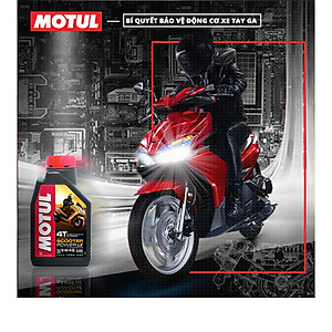 Nhớt Xe Tay Ga Motul Scooter Power Le 4t 5w40 20x0.8l Vn (800ml)