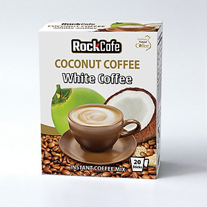 Cà phê dừa ROCKCAFE (Hộp 20 gói)