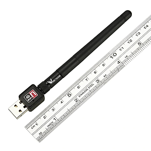 USB Thu Wifi 150Mbps Chuẩn 802.11n Cho Máy Tính Có Anten - Hàng Chính Hãng