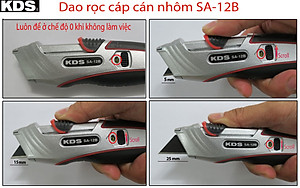 DAO RỌC CÁP CÁN NHÔM KDS SA-12B