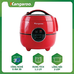 Nồi Cơm Điện Kangaroo KG822 (1.2L) - Hàng chính hãng