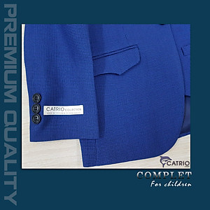 BỘ VEST BÉ TRAI CATRIO PCTA30 CHO TRẺ EM TỪ 2 TUỔI ĐẾN 7 TUỔI (12kg đến 28kg) gồm 3 chi tiết áo vest+quần dài+áo gile, thuộc bộ sưu tập quần áo trẻ em mùa lễ hội tết tiệc cưới sự kiện sinh nhật, được làm bằng vải dạ cao cấp nhất, đẹp đến từng chi tiết