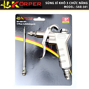 SÚNG XÌ KHÔ 3 CHỨC NĂNG KÖRPER KP-SAB-501