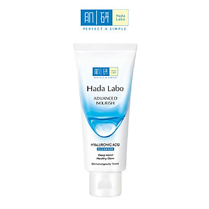 Sữa rửa mặt dưỡng ẩm tối ưu Hada Labo Advanced Nourish Cleanser 80g