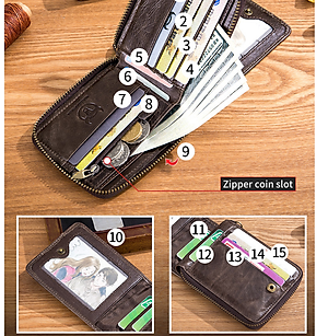 Ví nam da bò cao cấp phong cách mới