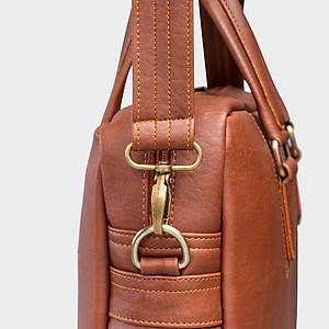 Cặp Công Sở Lata ( Thời trang nam basic đựng laptop 15 inch - Cặp da CA16 )