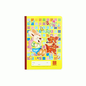 Lốc vở 4 ô ly Hồng Hà School Bạn Nhỏ định lượng 100gsm - 0509