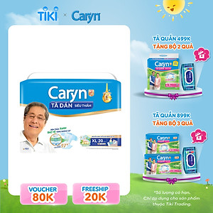 Tã dán Caryn siêu thấm XL20