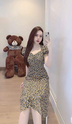 ĐẦM MAXY HOA NHÍ HOT TREND