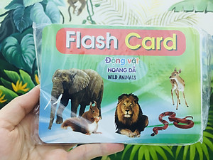 bộ thẻ học thông minh cho bé từ 0 đến 3 tuổi, Bộ Thẻ Học Thông Minh Flashcard Song Ngữ Cho Bé - Hàng Chính Hãng